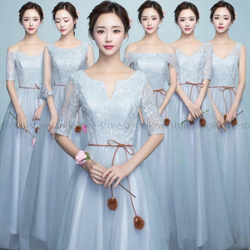 新品 新作 ブライズメイドドレス 花嫁 ウエディングドレス マキシ丈 ロング丈 ワンピース 編み上げ 二次会 パーティー 結婚式 レディース 発表会 演奏会 おしゃれ 激安単価で Www Aqtsolutions Com