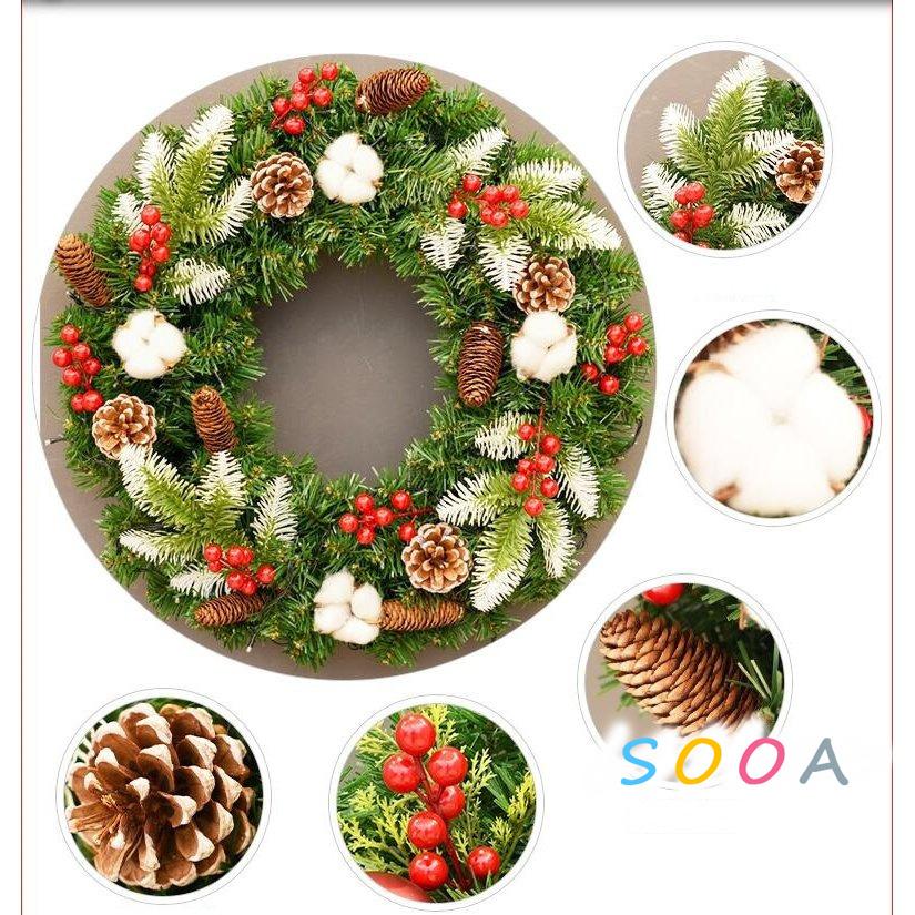 即納特典付き クリスマスリース クリスマス飾り 45cm Led 電飾付き クリスマスツリー リース ドア 玄関 庭園 部屋 壁飾り ガーランド 松かさ おしゃれ 新年飾り 安いそれに目立つ Www Aqtsolutions Com