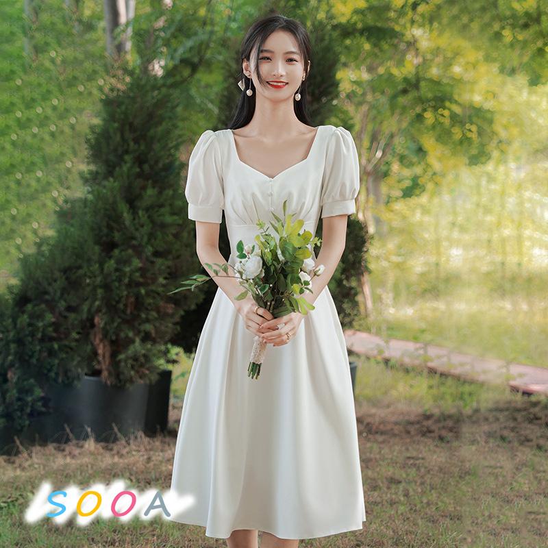 ウェディングドレス白 パーティードレス ワンピース 結婚式 演奏会 花嫁ロングドレス ホワイト Sa Lifu009ならショッピング ランキングや口コミも豊富なネット通販 更にお得なpaypay残高も スマホアプリも充実で毎日どこからでも気になる商品をその場でお求めいただけ