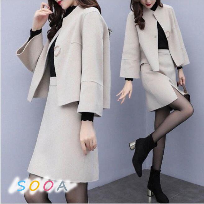 セットアップ スカート スーツ レディース スカートスーツ 2点セット セレモニースーツ ショートコート 大きいサイズ ママ 30代 40代 50代 母 通勤 秋 冬 ジャージ スウェット上下セット サイズ M Kitchenworksla Com