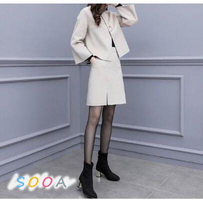 セットアップ スカート スーツ レディース スカートスーツ 2点セット セレモニースーツ ショートコート 大きいサイズ ママ 30代 40代 50代 母 通勤 秋 冬 ジャージ スウェット上下セット サイズ M Kitchenworksla Com