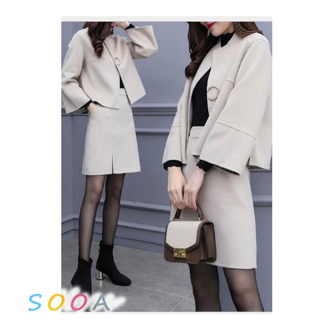 セットアップ スカート スーツ レディース スカートスーツ 2点セット セレモニースーツ ショートコート 大きいサイズ ママ 30代 40代 50代 母 通勤 秋 冬 ジャージ スウェット上下セット サイズ M Kitchenworksla Com