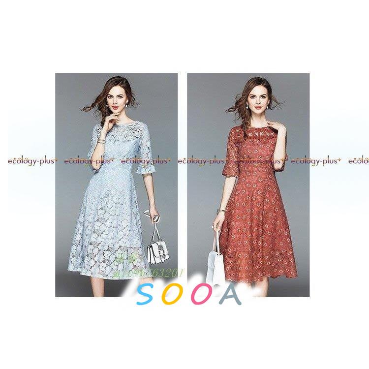 ブランドのギフト 謝恩会 上品 披露宴 袖あり レースワンピース 代 大きいサイズ 着痩せ 40代 結婚式 パーティードレス 五分袖 フォーマルドレス 韓国風 ロング 二次会 お呼ばれ パーティドレス サイズ Xl Michiganestateplanning Com