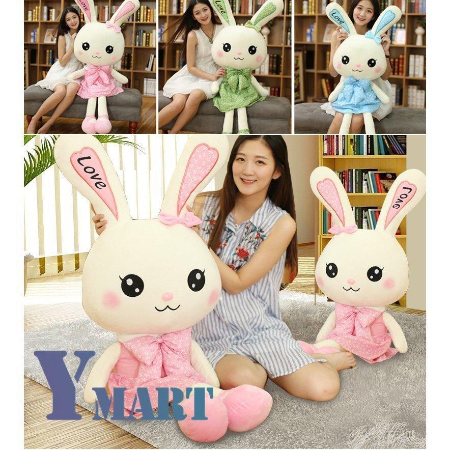 ぬいぐるみ うさぎ 65cm 兎 ふわふわ 抱き枕 かわいい おもちゃ ぬいぐるみ かわいい ウサギ ぬいぐるみ Sooae1 うさぎ 特大