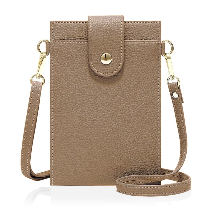 スマホポーチ レディース ショルダーバッグ 定期入れ Icカード 斜めがけ ポシェット パスケース 縦型 シンプル 縦 Reolf Reolf 01 Soo Good Shop 通販 Yahoo ショッピング