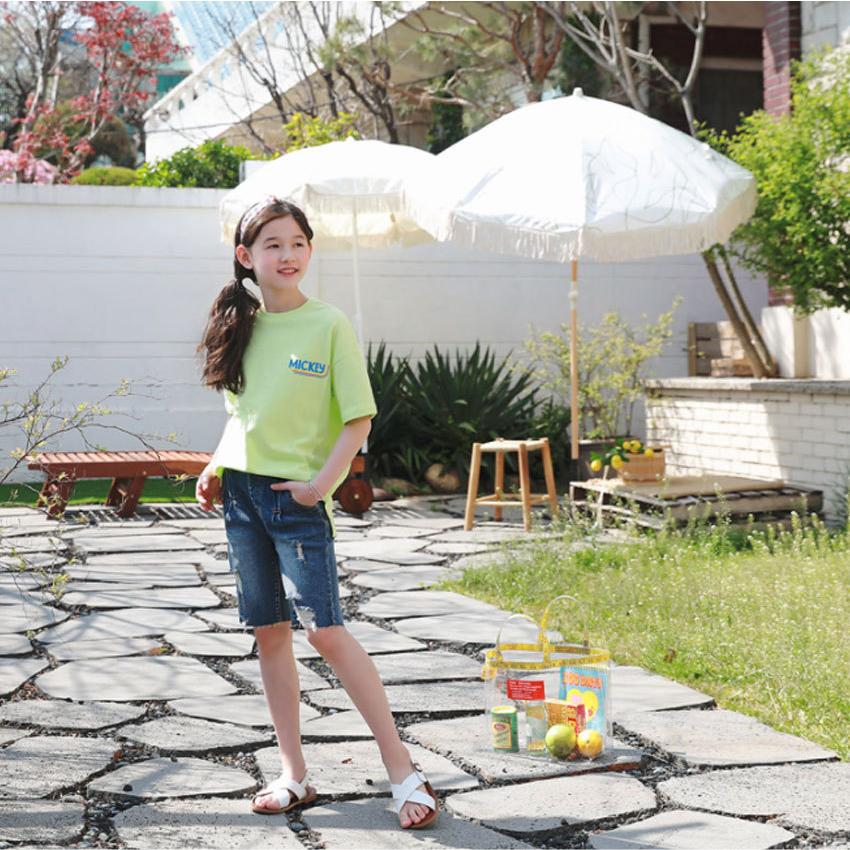 韓国 子供 コドモ こども 服 ふく 夏 トップス 半袖 半袖ｔ シャツ イラスト ディズニー プリント 女児 男児 キッズ 親子ペアルック 21sj007 Soon5th 韓国 子供服 キッズ 通販 Yahoo ショッピング