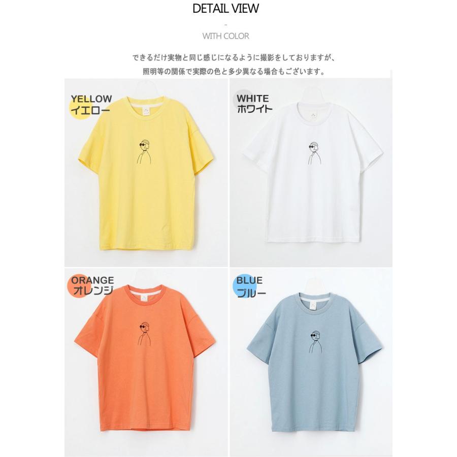 韓国子供服 子ども こども 服 ふく Soon 半袖 シャツ イラスト オレンジ イエロー ブルー 男児 女児 キッズ ジュニア 95cm 100cm 1cm 130cm 140cm 150cm J4768 韓国子供服soon 5th 通販 Yahoo ショッピング