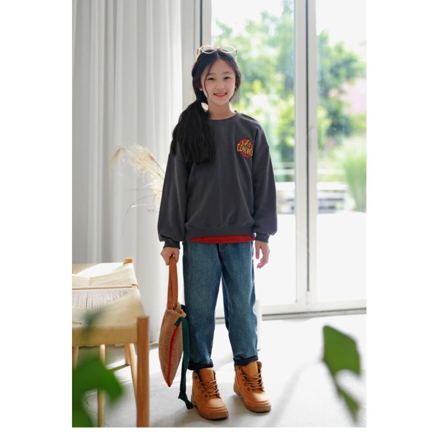 Soon 新作 秋 韓国子供服 子ども服 こども 服 ふく Tシャツ 長袖シャツ 長そで トップス トレーナ 春 秋 冬 ユニセックス キッズ ジュニア ペアルック Jk4580 Soon5th 韓国 子供服 キッズ 通販 Yahoo ショッピング