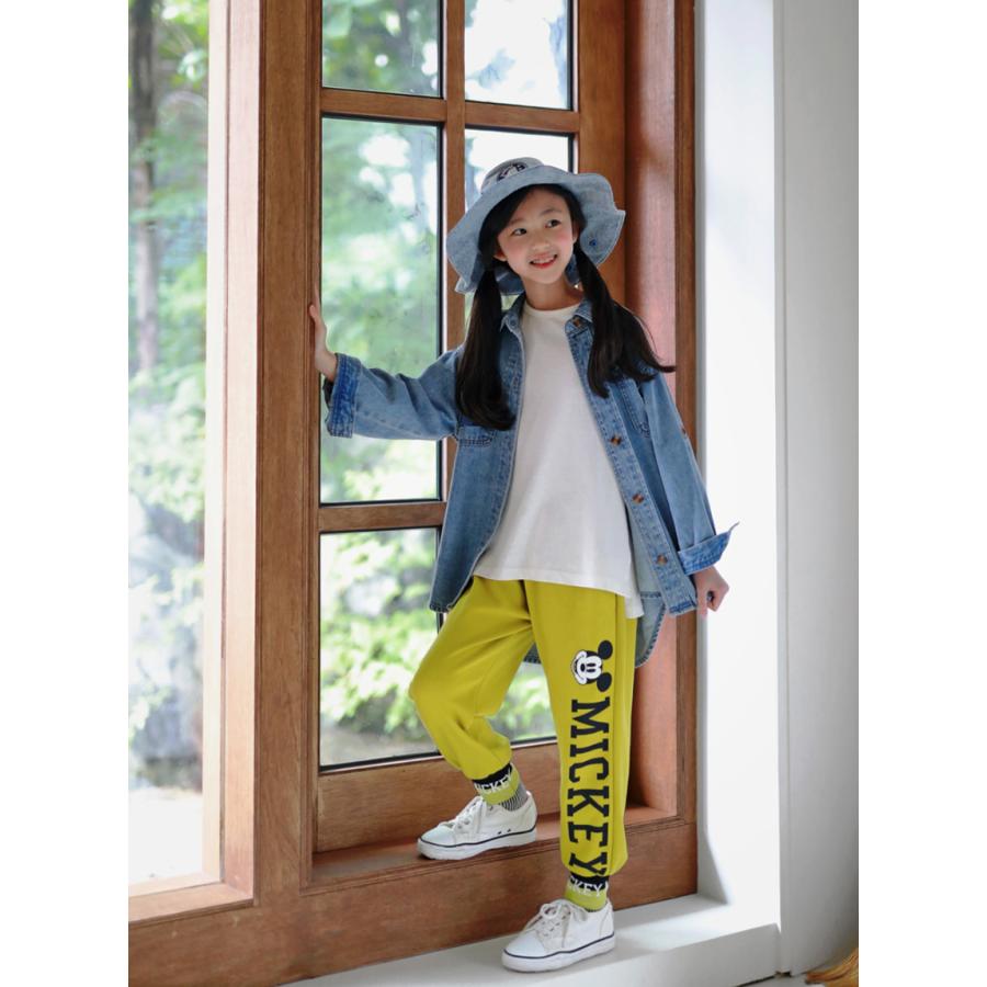 Soon 新作 秋 韓国子供服 子ども服 こども 服 ふく パンツ ボトムス ロング トレーナ ミッキーマウス ディズニー ユニセックス キッズ ジュニア ペアルック Jk4599 Soon5th 韓国 子供服 キッズ 通販 Yahoo ショッピング