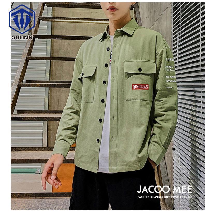 ワークシャツ メンズ 長袖 カジュアルシャツ ボタンダウンシャツ お洒落 シャツ 通勤 通学 メンズシャツ ビジネスシャツ 開襟シャツ 秋 新作 Ct29 Jmcs408 Soonn 通販 Yahoo ショッピング