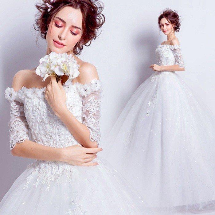 良い製品 ウェディングドレス 花付き 二次会 花嫁ドレス 編み上げ ホワイト パーティードレス 結婚式 二次会 披露宴 花嫁ドレス 嬢ドレス ベアトップ 買い得 Www Superavila Com