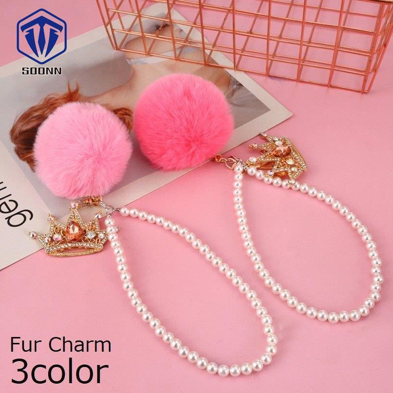 限定販売】 ハンドメイド キーホルダー 花柄 女のコ かわいい ポンポン