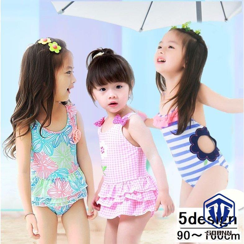 子供用水着 女の子用 ワンピースタイプ キッズ ベビー ジュニア 女児 女の子 小学生 幼児 水着 フリル付き 柄 かわいい キュート ポップ 夏 カ Q421 Yzchil8 Soonn 通販 Yahoo ショッピング