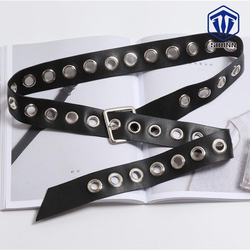 ベルト レディース 女性用 バックル ブラック レザー調 ロング おしゃれ かっこいい お出かけ ウェストマーク 大人女子 ファッション小物 服飾雑貨 Q422 Yd60 Soonn 通販 Yahoo ショッピング