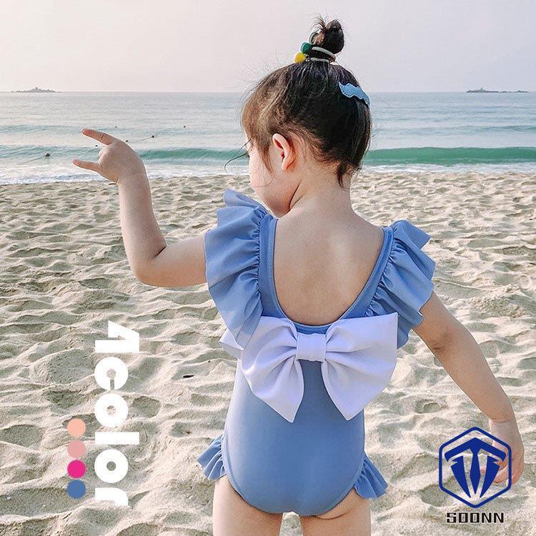 今だけ限定15 Offクーポン発行中 女の子 ワンピース 水着 キッズ水着 子供水着 夏 海辺 日焼け防止 フレア 無地 体型カバー Uvカット 海水浴 潜水 韓国風 可愛い ビーチ 温泉 4色 Aynaelda Com