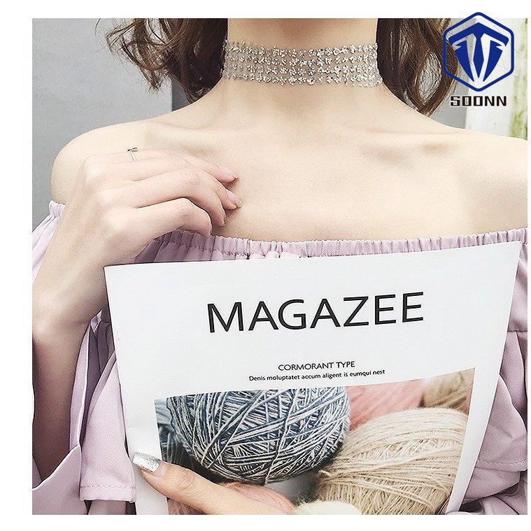 アクセサリー チョーカー ネックレス ゴールド シルバー チュール ラメ