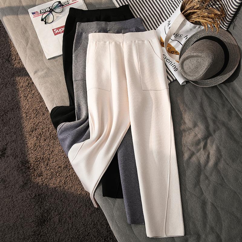 ワイドパンツ 秋冬 大きいサイズ プリーツ レディース きれいめ ニットパンツ ワイド 秋 冬 下着 ゆったり ニット ニットワイドパンツ Q727 Wokz175 Soonn 通販 Yahoo ショッピング