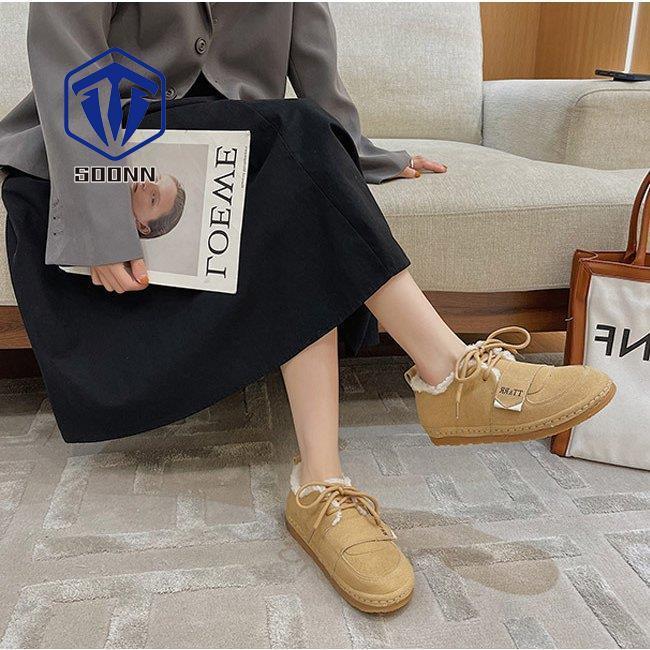 シューズ レディース 裏ボアシューズ 冬 裏ボア 暖か 裏起毛 防寒 カジュアル フラット底 おしゃれ 靴 冷え対策 裏起毛シューズ 滑り止め Yundx Qq8477 Soonn 通販 Yahoo ショッピング