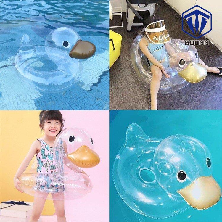 赤ちゃん 浮き輪 クリアダック お風呂 アヒル クリア ベビーボート 足入れ 座付き ベビー用 子供 うきわ キッズフロート 足穴付き 水遊び 浮き具 プール 可愛い Yyq Qq116 Soonn 通販 Yahoo ショッピング