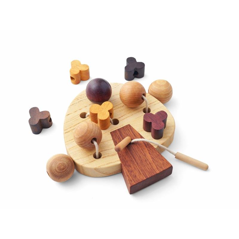 知育玩具 3歳 おもちゃ ビーズ ひも通し遊び 木のおもちゃ 女の子 男の子 指先 知能 教材 インテリア 保育園 幼稚園 Ch 05 木のおもちゃと子ども家具スプソリ 通販 Yahoo ショッピング