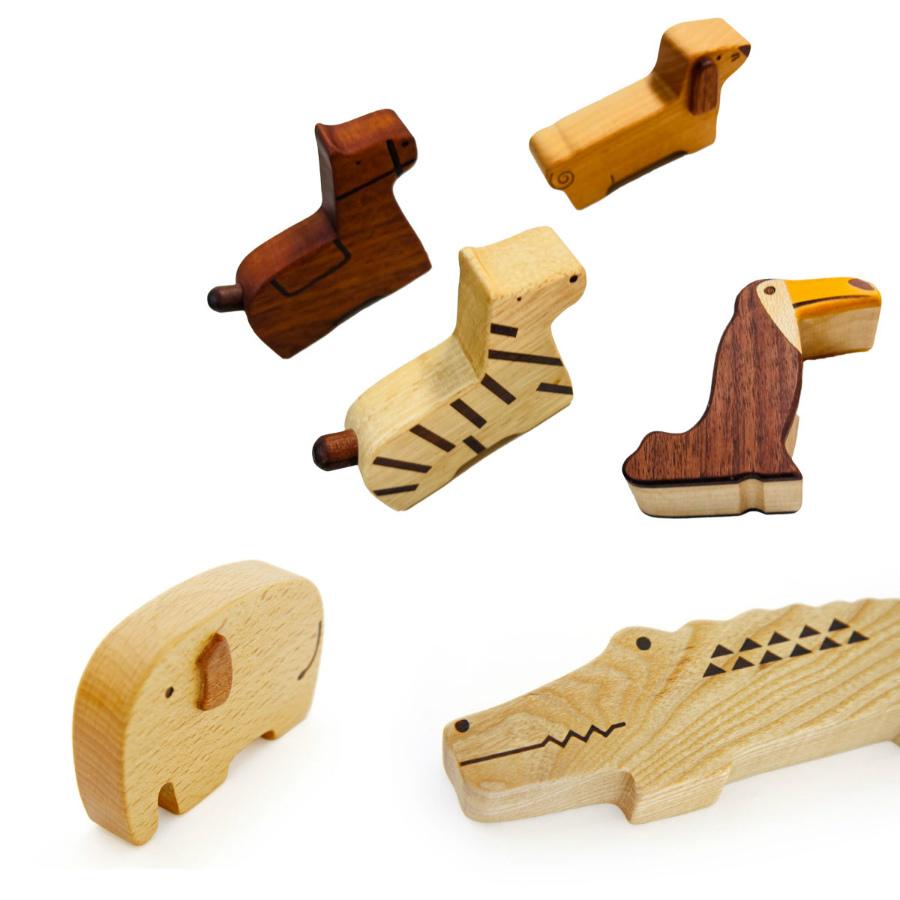 Soopsori（スプソリ） 伝える 選べる プチギフト 木の動物人形