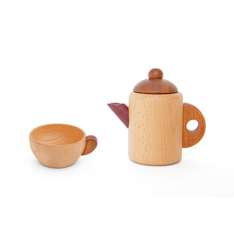 Soopsori（スプソリ） ままごと ティーポット＆カップ おままごと