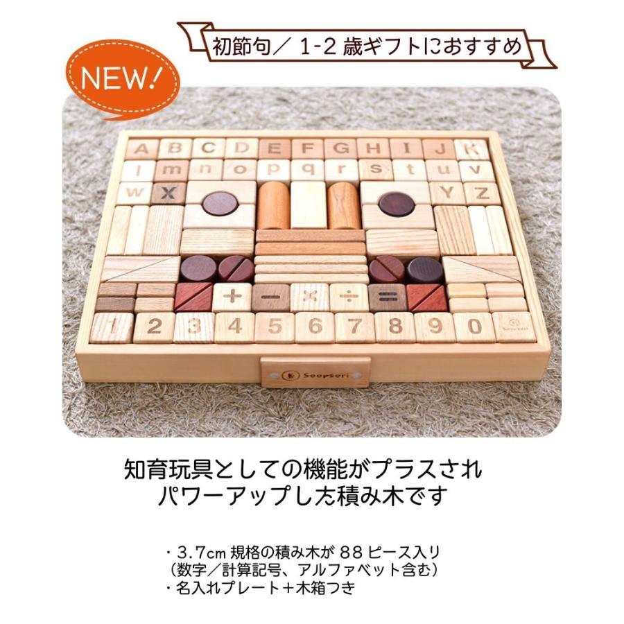 知育玩具 積み木 アルファベット 数字計算記号入り p 遊び方ガイド 名入れ木箱つき 立方体 キューブ 木製 天然木材使用 2歳 3歳 名前入り Ts 08 木のおもちゃと子ども家具スプソリ 通販 Yahoo ショッピング