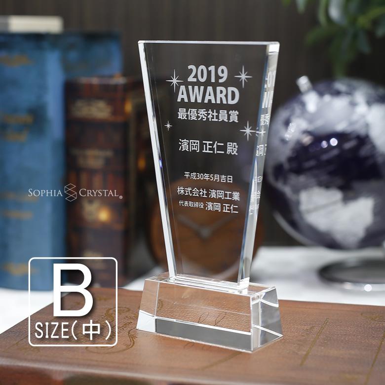 公式 トロフィー ガラス 盾 Ps 5b 中 名入れ 記念品 表彰状 表彰 楯 卒業 退職祝い 周年記念 創立記念 ゴルフ スポーツ イベント プレゼント ギフト