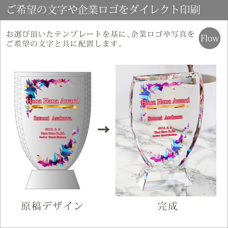 トロフィー クリスタル ホールインワン 表彰状 大 創立記念 周年記念 卒業 感謝 Dp 18a ゴルフコンペ 名入れ 表彰 表彰楯 退職記念 盾 スポーツ大会 記念品