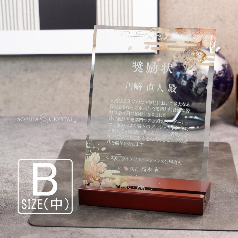 トロフィー ガラス 盾 Dsp 2b 中 名入れ 記念品 表彰状 表彰 楯 卒業 退職祝い 周年記念 創立記念 ゴルフ スポーツ イベント プレゼント ギフト Dsp 2b 記念品のソフィアクリスタル 通販 Yahoo ショッピング