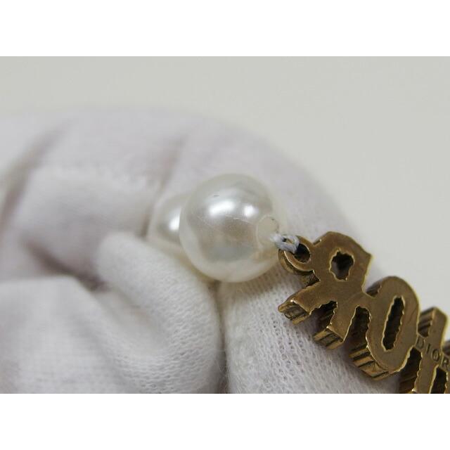 Dior ロゴネックレス パール　ディオール 楽天市場】クリスチャン・ディオール ロゴ フェイクパール