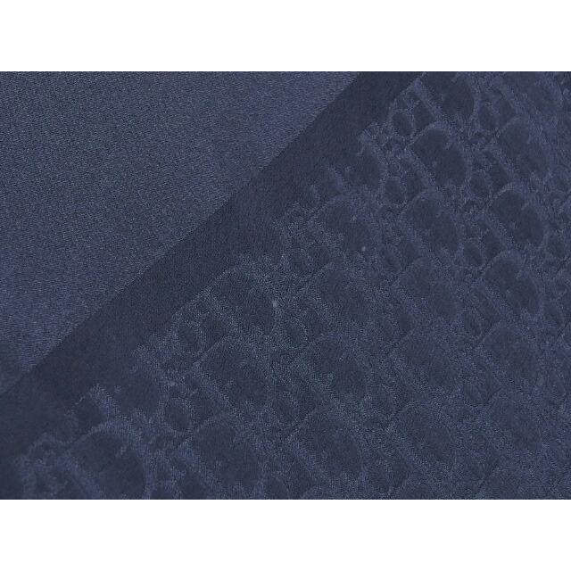 クリスチャン・ディオール トロッター柄 シルクスカーフ ダーク