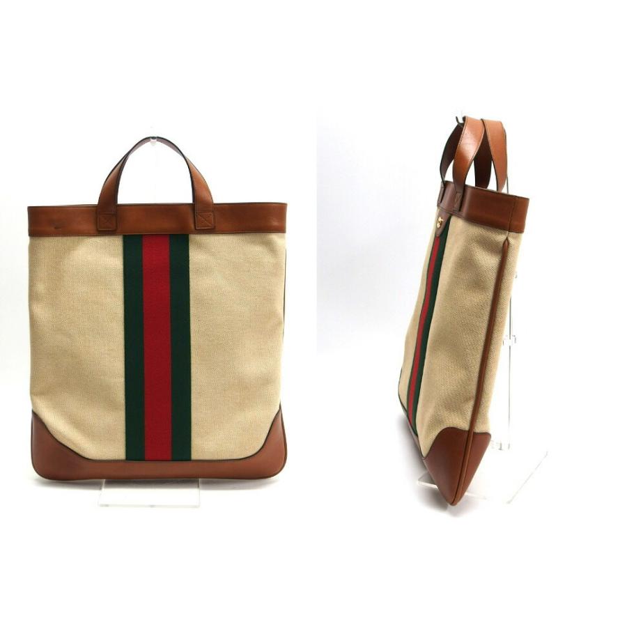 グッチ インターロッキングG ヴィンテージ・キャンバス 2WAYバッグ