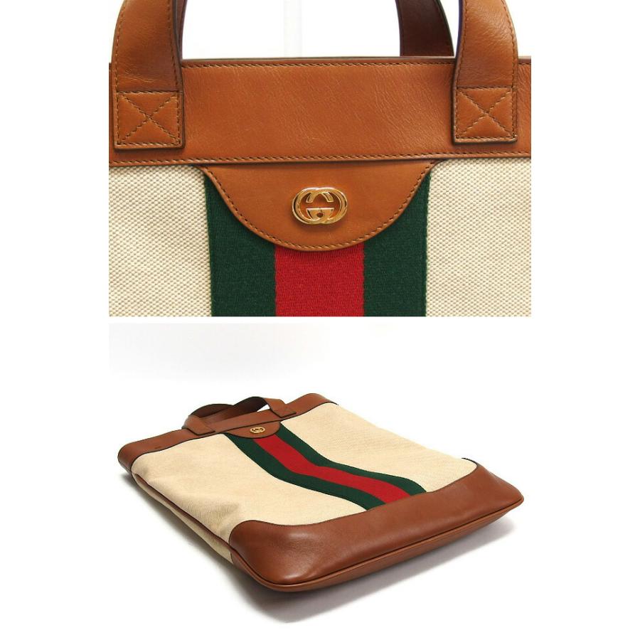 グッチ インターロッキングG ヴィンテージ・キャンバス 2WAYバッグ