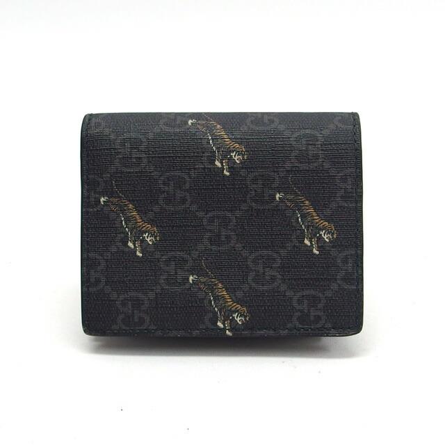 GUCCI グッチ GGスプリーム 財布 二つ折り レディース メンズ タイガー