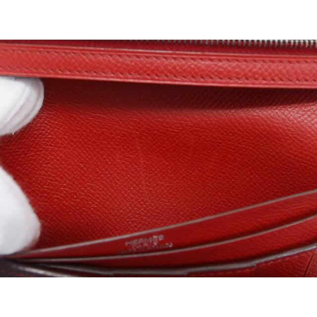 エルメス ベアン デュプリ 三つ折り長財布 ダークブラウン[訳 エルメス ベアン デュプリ 三つ折り長財布 ダークブラウン[訳