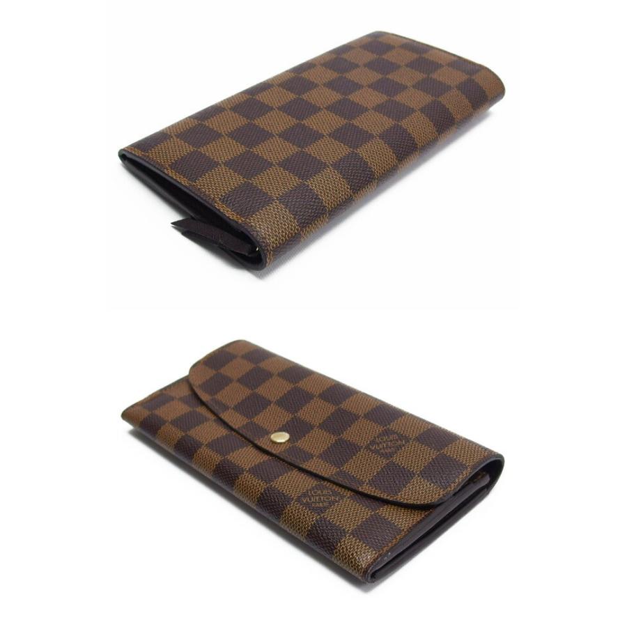 ルイヴィトン長財布ダミエ　ポルトフォイユ　エミリー ルイヴィトン 財布 レディース LOUIS VUITTON 財布 長財布 レディース