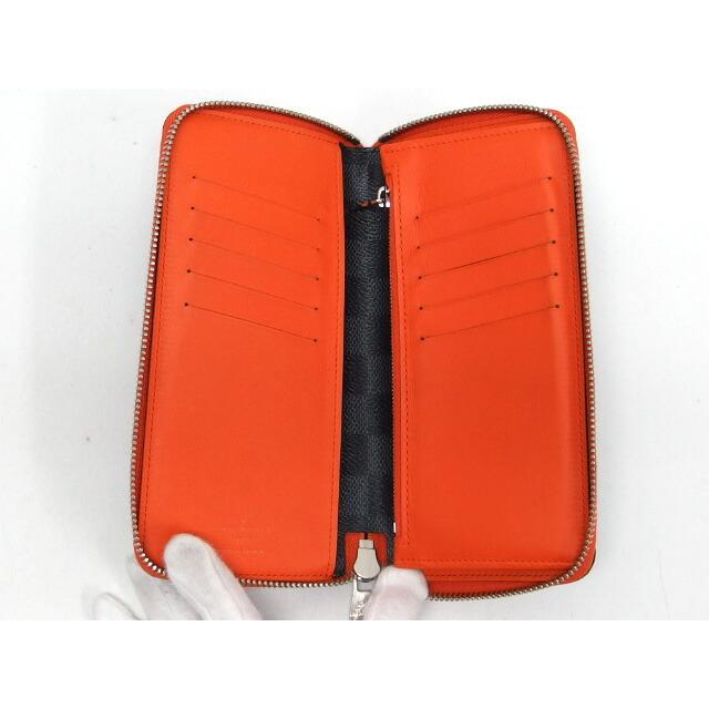 ルイヴィトン N63308 ポルトフォイユ ヴァスコ ダミエラウンドジップ