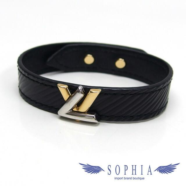 ルイ・ヴィトン エピ ブラスレ・LVツイスト ブレスレット 黒[20210703  