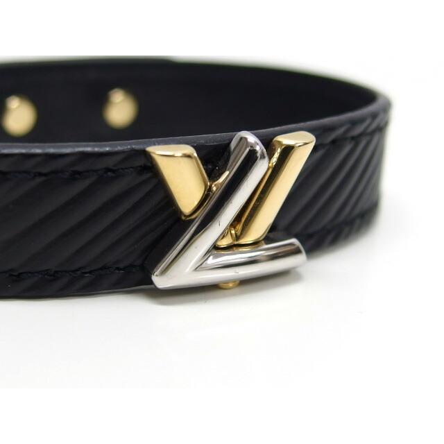 ルイ・ヴィトン エピ ブラスレ・LVツイスト ブレスレット 黒[20210703  