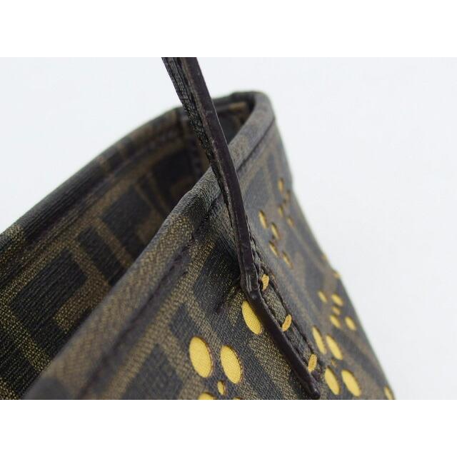 フェンディ ズッカ トートバッグ パンチング フラワー[20210721