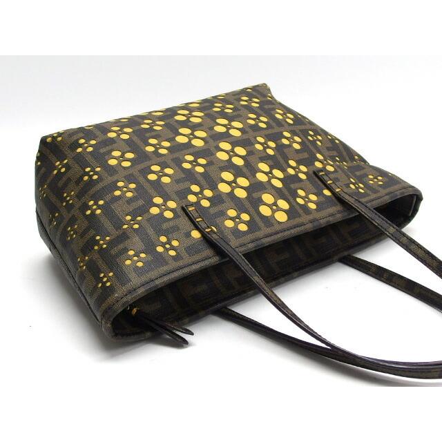 フェンディ ズッカ トートバッグ パンチング フラワー[20210721