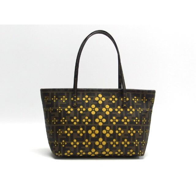 フェンディ ズッカ トートバッグ パンチング フラワー[20210721