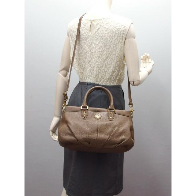 トリーバーチ ショルダーバッグ ロゴ グレージュ[20211118] : ソフィア