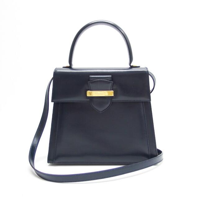 【Salvatore Ferragamo】2wayバッグ　トップハンドル サルヴァトーレ・フェラガモ 2WAY ハンドバッグ トップハンドル