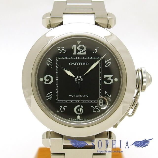 カルティエ　Cartier　パシャC 腕時計【最終値下げ】 カルティエ パシャC 35mm 黒文字盤 SS[20180320] : ソフィア ネット