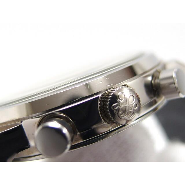 ジェイプレス メンズ クロノグラフ 腕時計 クォーツ 革ベルト[20210424