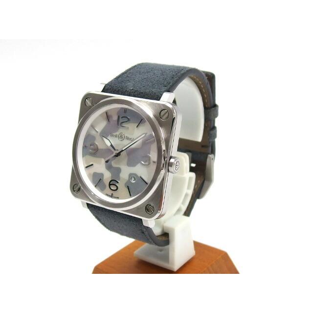 ベル＆ロス グレー カモフラージュ レディースウォッチ BRS-CAMO-ST  