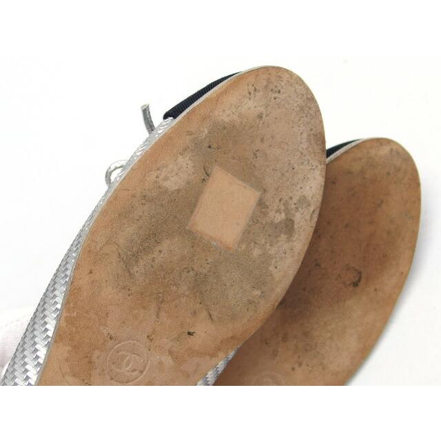 シャネル パンプス バレエシューズ バイカラー 約21.5cm シャネル パンプス バレエシューズ バイカラー 約21.5cm