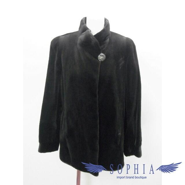 サガミンク シェアードミンク ジャケット 黒[20140117][-] : ソフィア